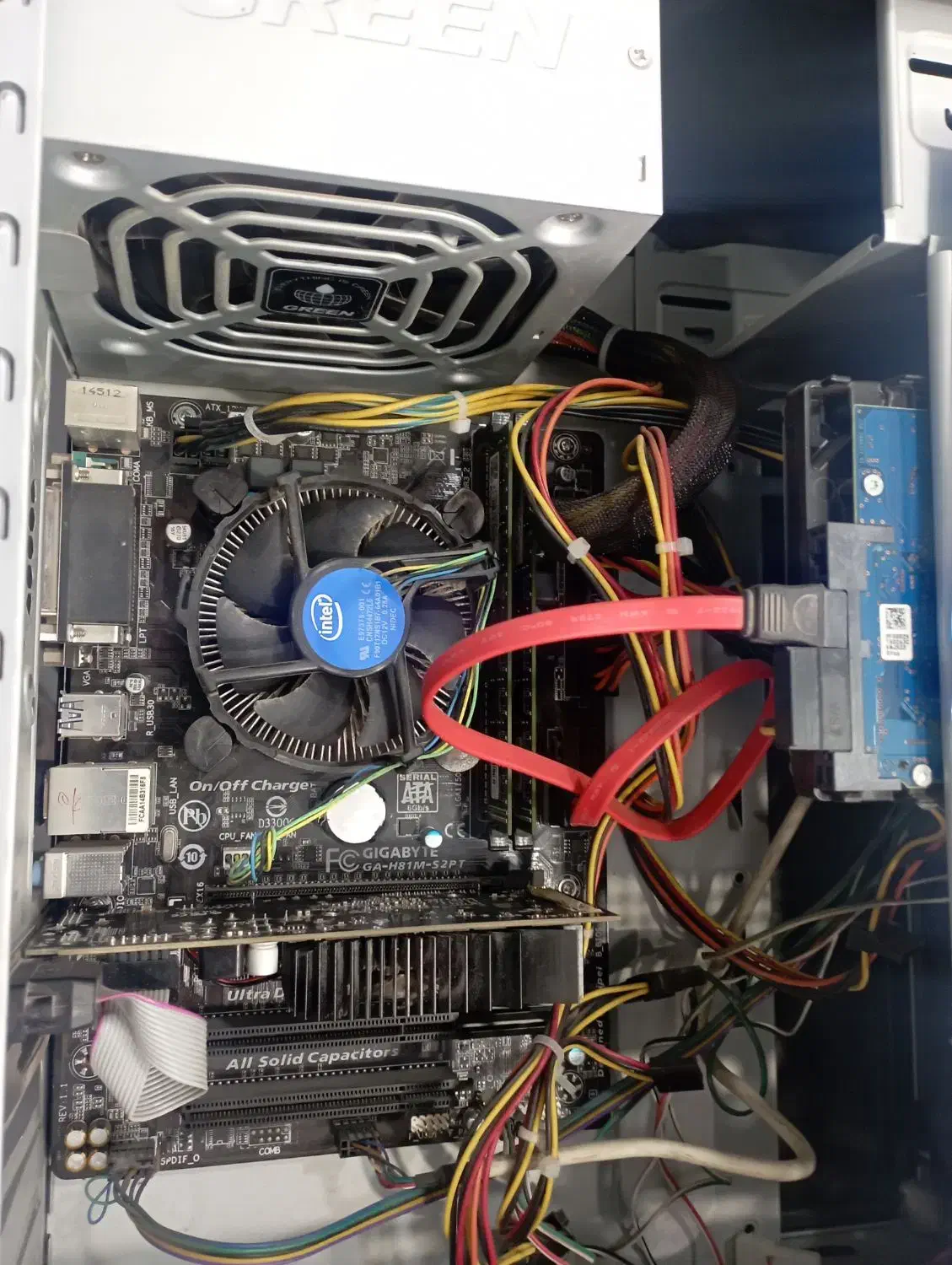 کیس مخصوص گیم نت و ادرای i5 رم ۸ گرافیک ۲|رایانه رومیزی|مشهد, شهید معقول|دیوار