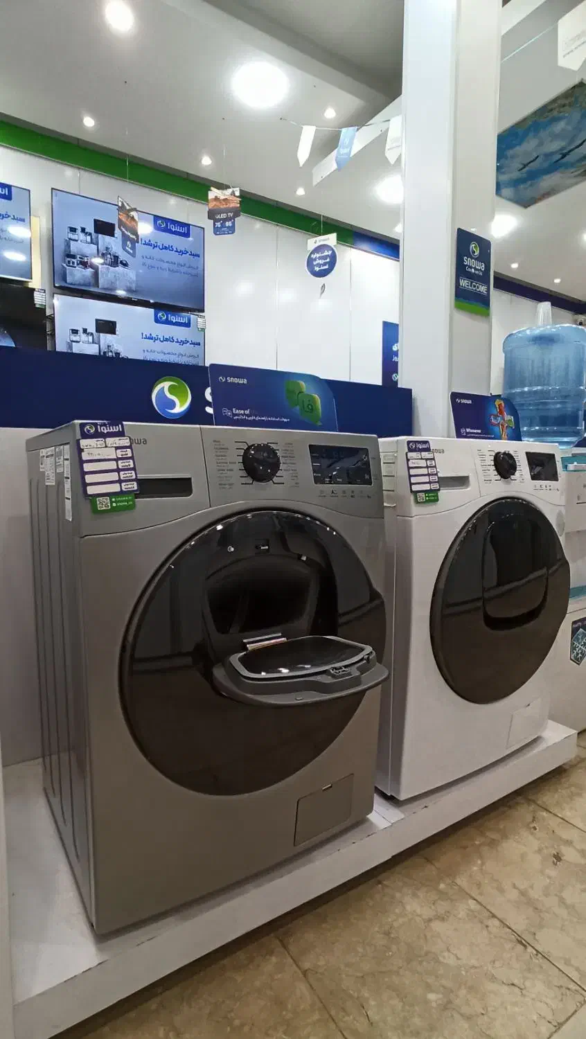 فروش ویژه لباسشویی اسنوا و دوو با اقساط|ماشین لباسشویی و خشک‌کن لباس|مشهد, هنرور|دیوار
