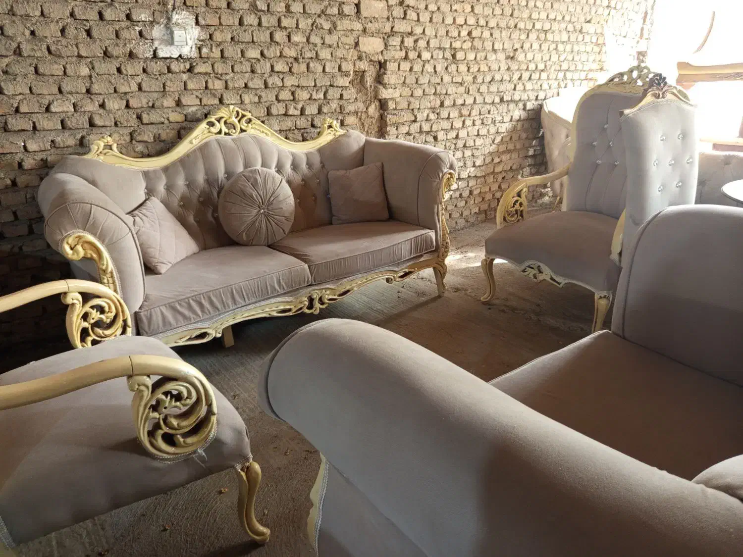 ست مبل و ناهارخوری سلطنتی کامل مبلمان|مبلمان خانگی و میز عسلی|گرگان, |دیوار