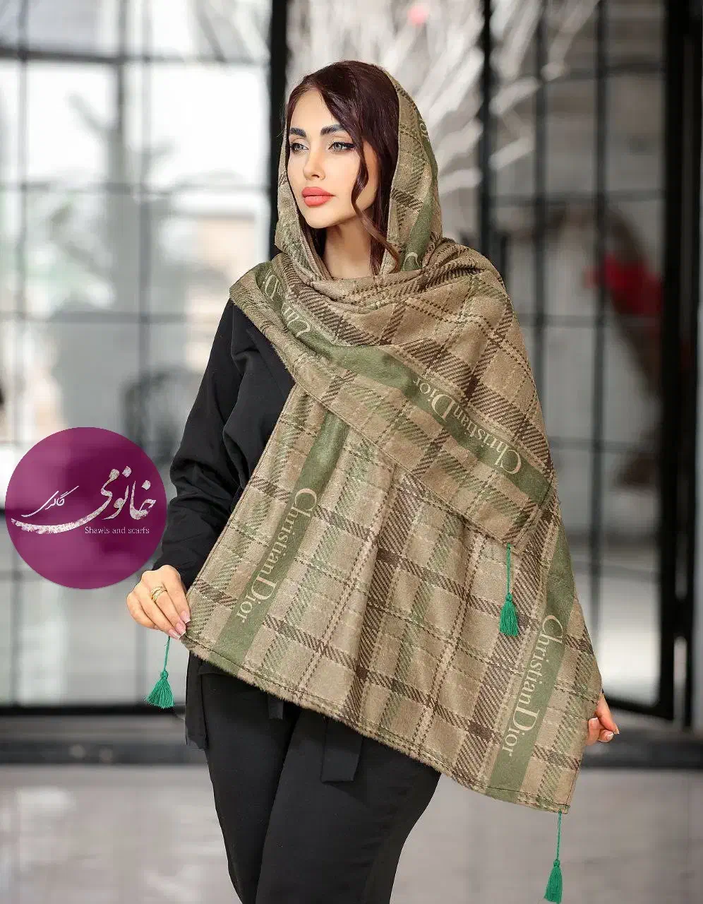 شال مخمل پاییزه طرح‌ها و رنگ‌های جدید|لباس|سبزوار, قائم|دیوار