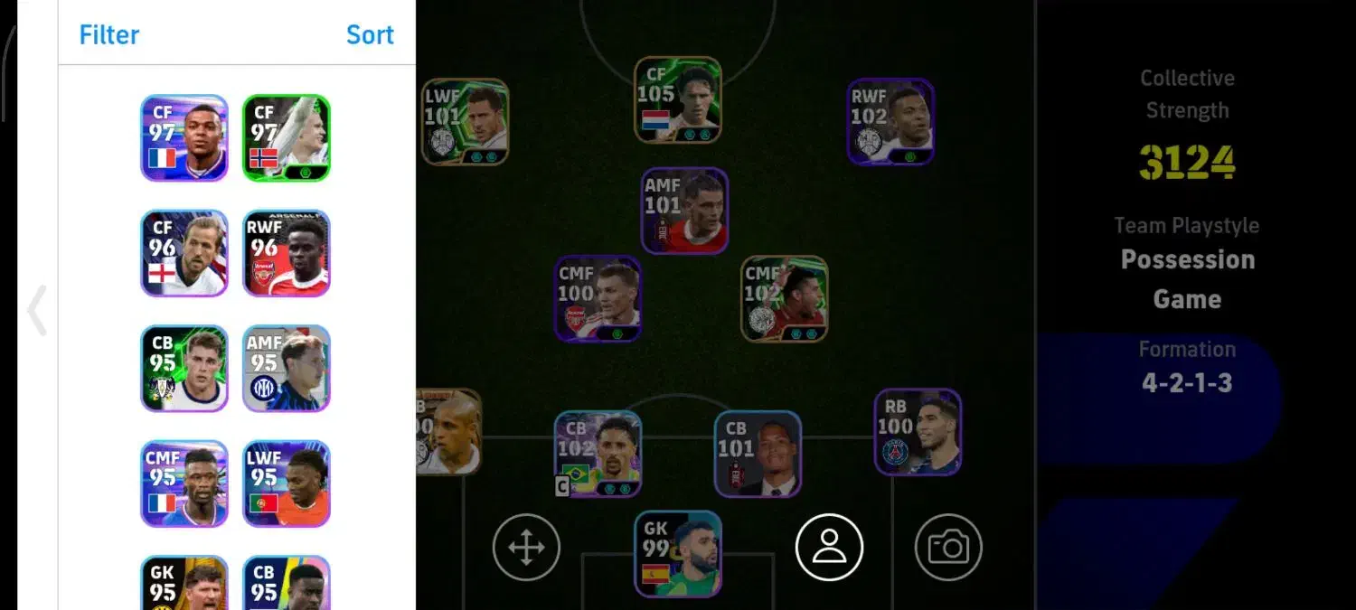 اکانت e فوتبال موبایل|کنسول، بازی ویدئویی و آنلاین|خرمآباد, |دیوار