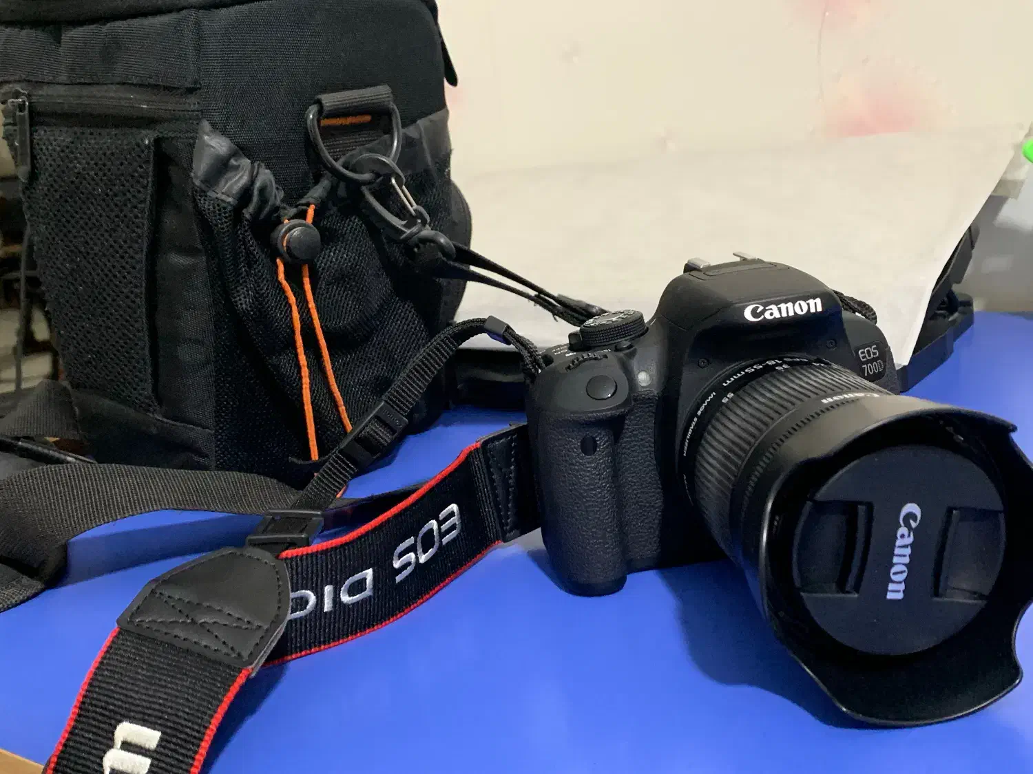 دوربین کنون ۷۰۰d با لنز ۱۸-۵۵|دوربین عکاسی و فیلم‌برداری|محمدیه-قزوین, |دیوار