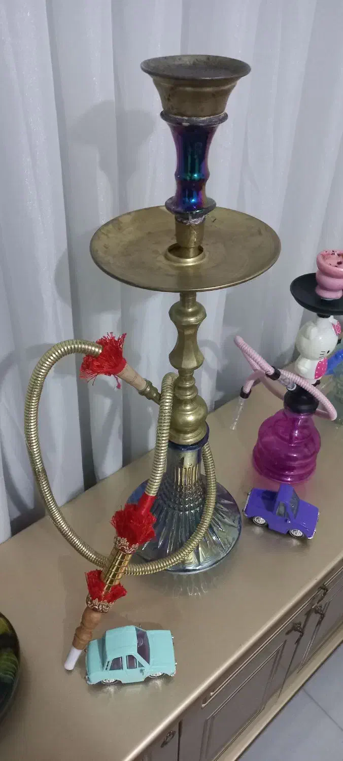 قلیون برنجی تمام برنج نو نو|کلکسیون و سرگرمی|بهارستان, |دیوار