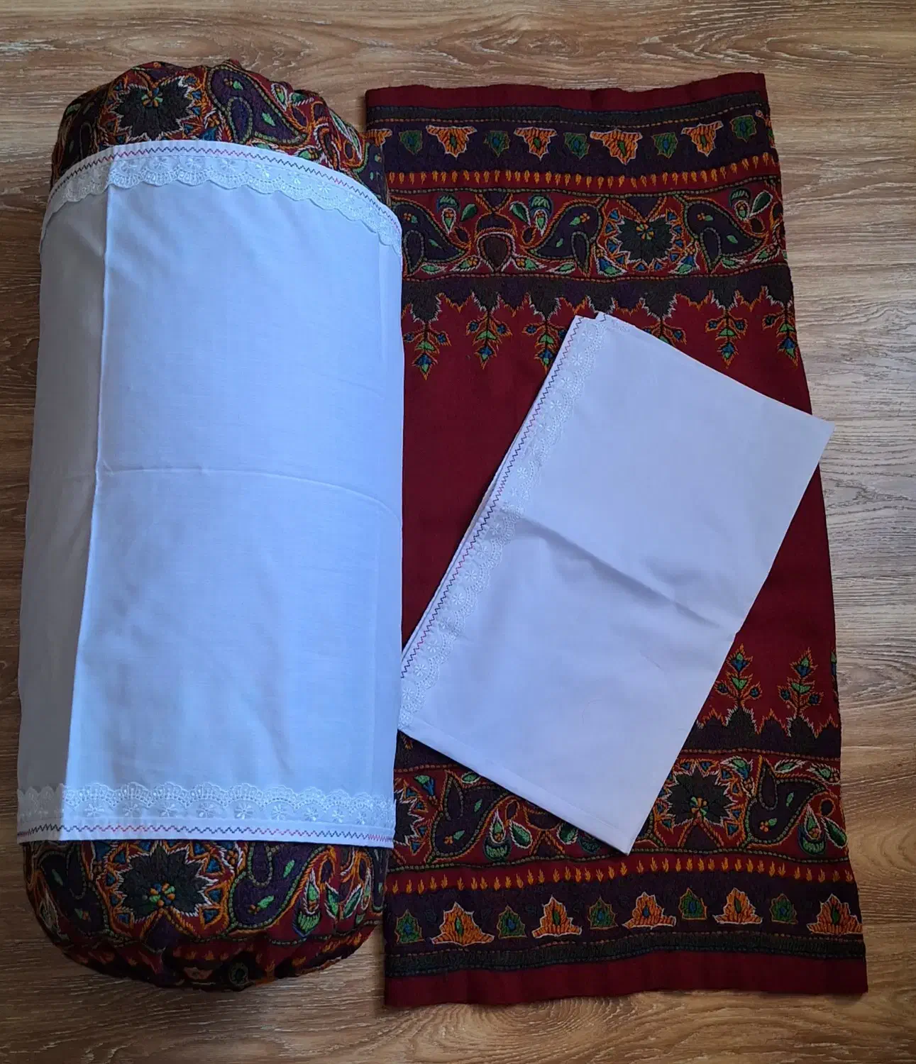 پشتی گرد (لوله ای) پته|پشتی|کرمان, |دیوار