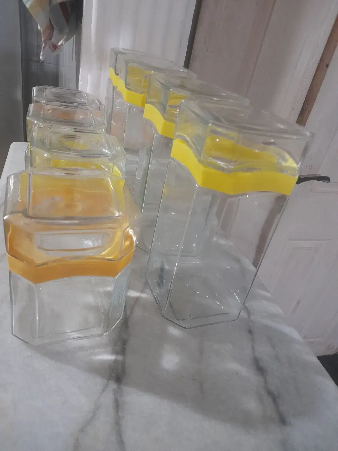 جا ادویه وحبوبات|ظروف نگهدارنده، پلاستیکی، یک‌بارمصرف|قوچان, |دیوار