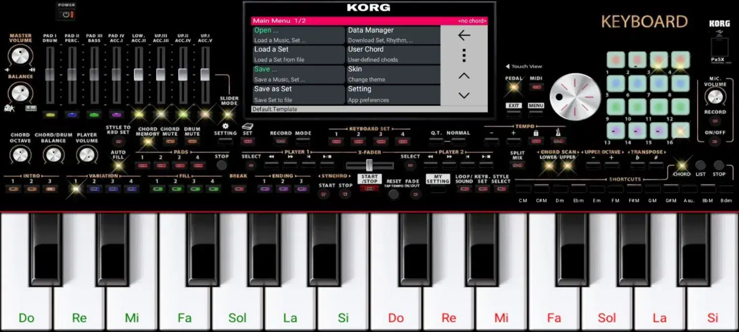 ست کردی 2025 فول برای ارگ اندروید|پیانو، کیبورد، آکاردئون|سقز, |دیوار