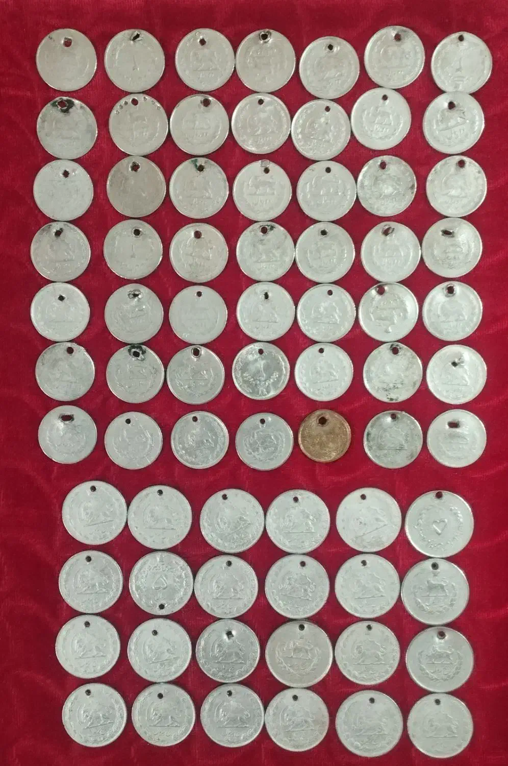 190 عدد سکه پهلوی|کلکسیون سکه، تمبر، اسکناس|مشهد, سید رضی|دیوار