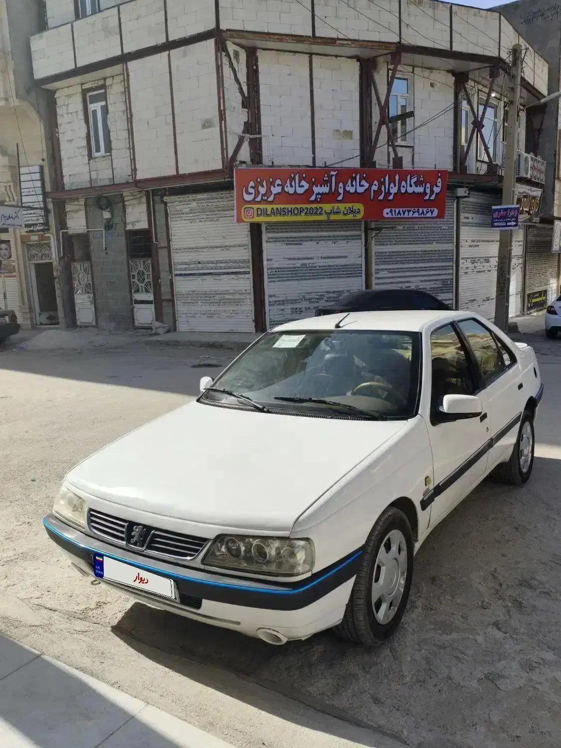 پژو slx مدل ۹۰ دوگانه فابریک موتور ۴۰۵|خودرو سواری و وانت|سرپل ذهاب, |دیوار