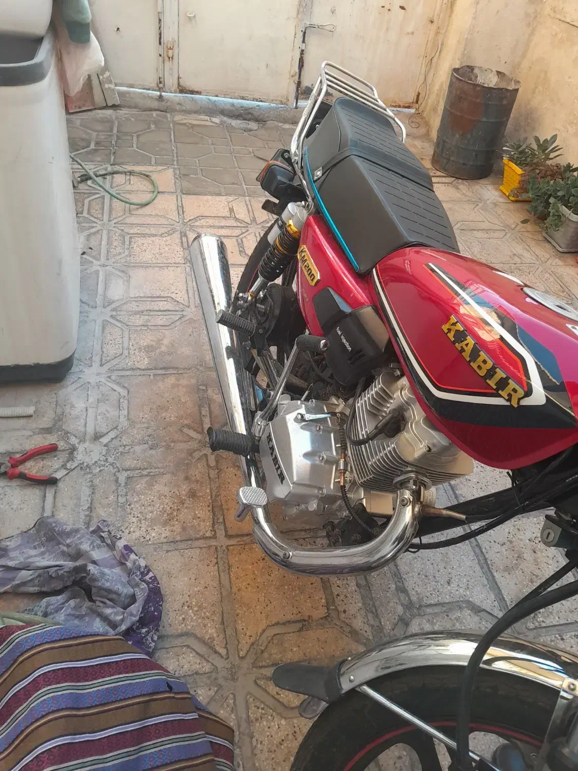 موتور کبیر ۲۰۰ در حد صفر|موتورسیکلت|شیراز, سعدیه شمالی|دیوار