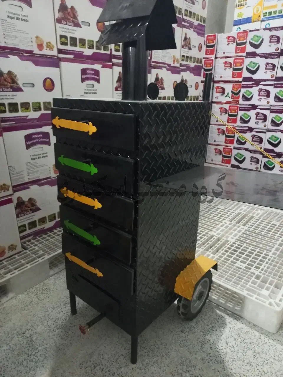 تنور پخت سیب زمینی تنوری بلال کبابی کمپیر 4 کشو|اجاق گاز و لوازم برقی پخت‌وپز|سنندج, |دیوار