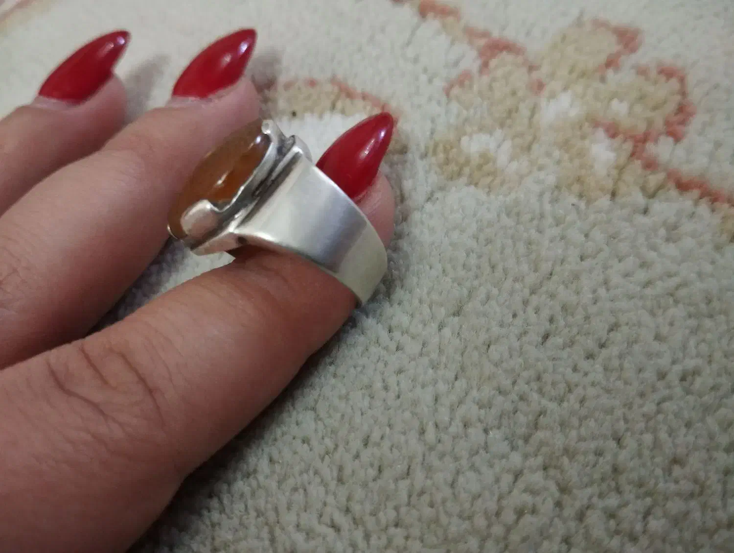 انگشتر عقیق خیلی قدیمی برای چن دوران ساسانیان|کلکسیون اشیاء عتیقه|ابهر, |دیوار