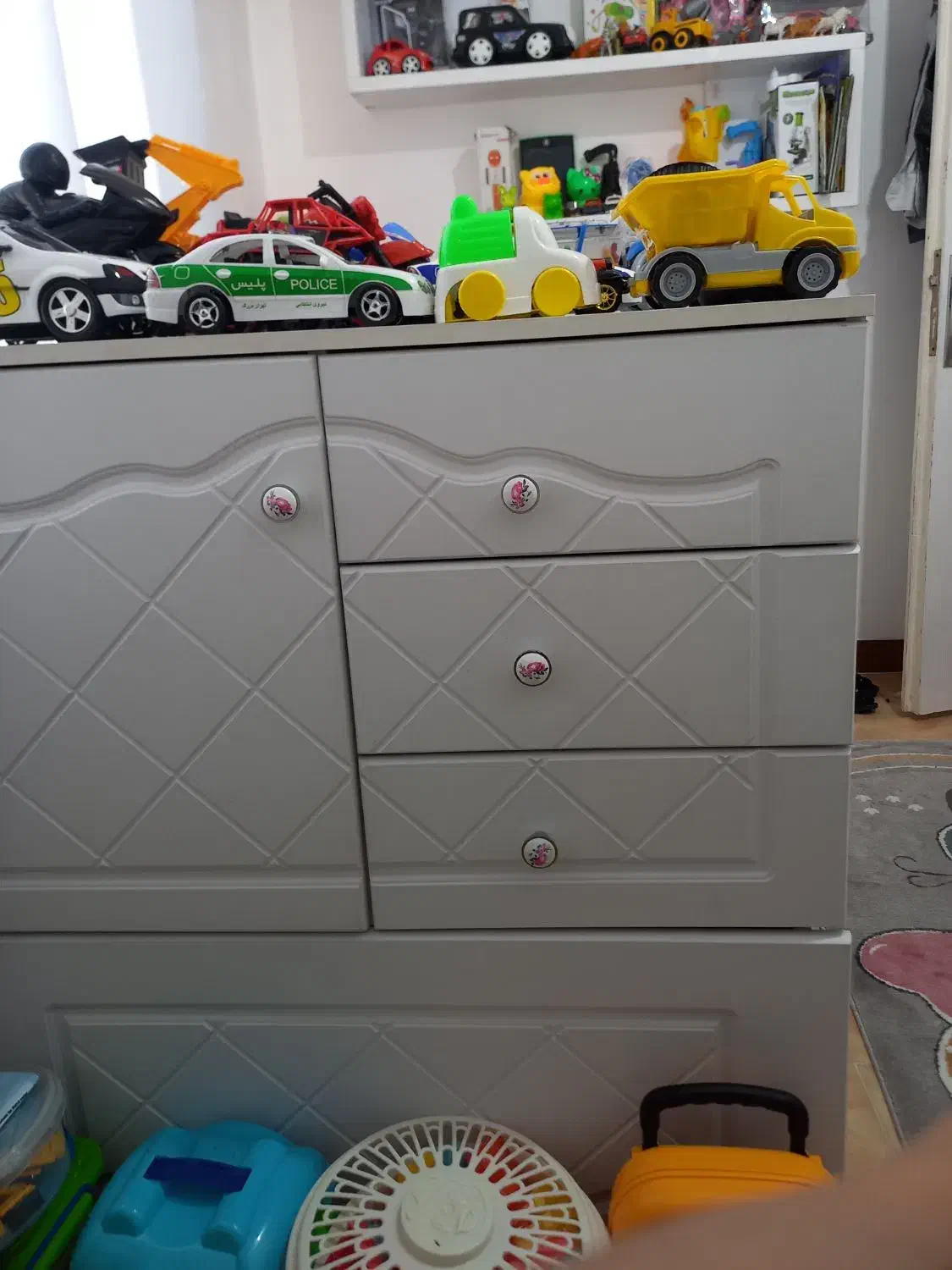 تخت کودک نوجوان ام دی اف محکم وبادوام|تخت و سرویس خواب|رشت, پاستوریزه|دیوار