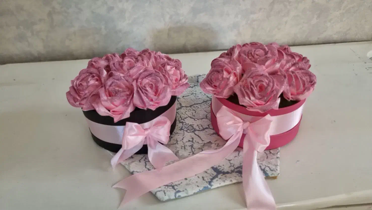 باکس و دسته گل ربانی شیک ویژه روز مادر و روز زن|گل مصنوعی|تهران, افسریه جنوبی|دیوار