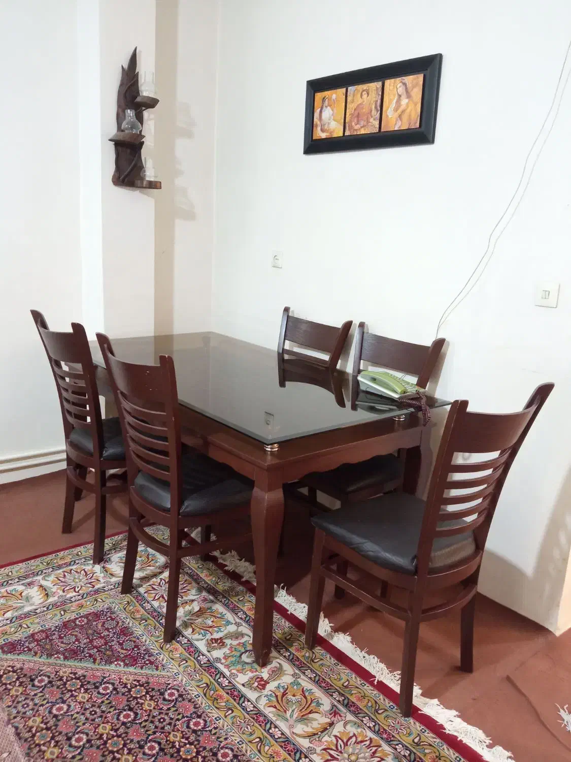 میز و صندلی ناهار خوری ۶ نفره|میز و صندلی غذاخوری|محمدیه-قزوین, |دیوار