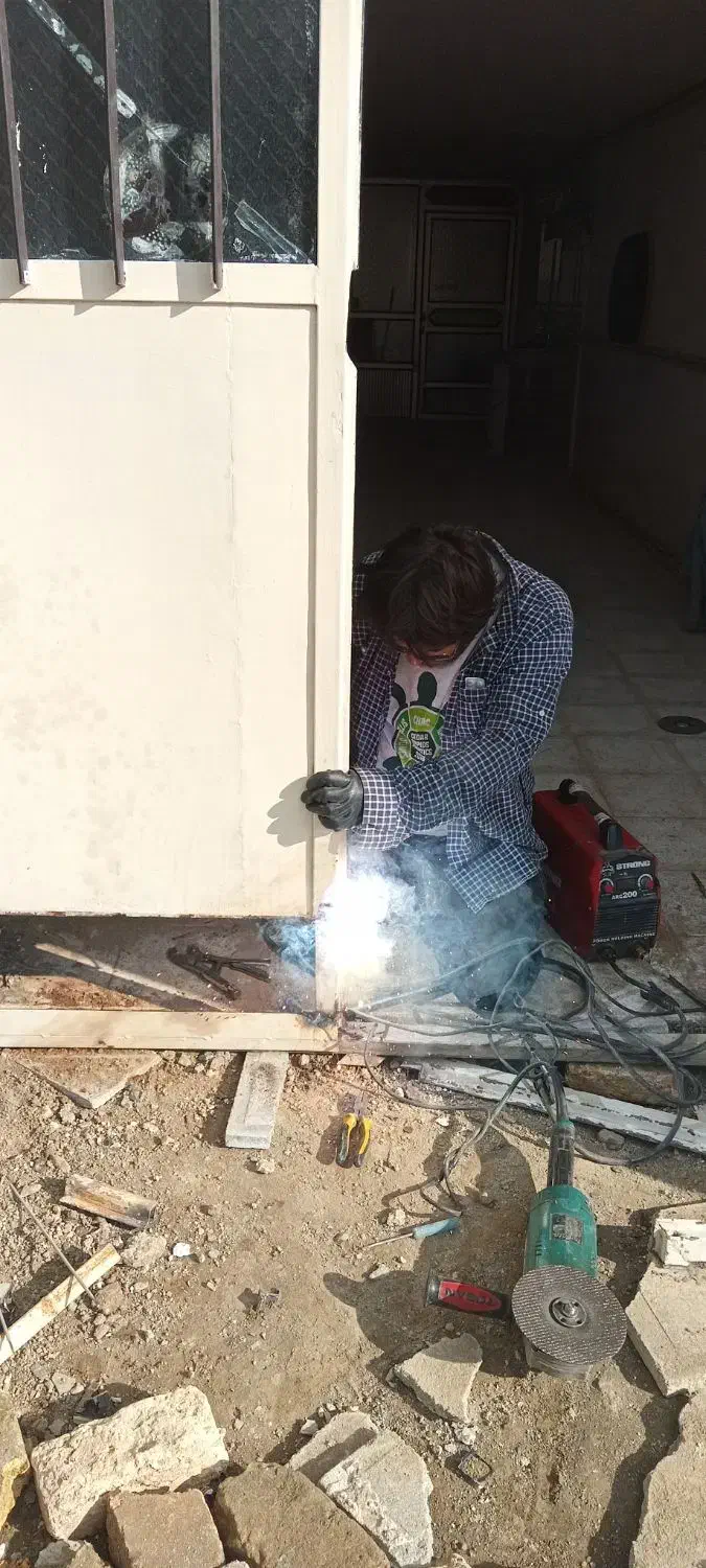 جوشکاری سیار پایه کولر|خدمات پیشه و مهارت|ملایر, |دیوار