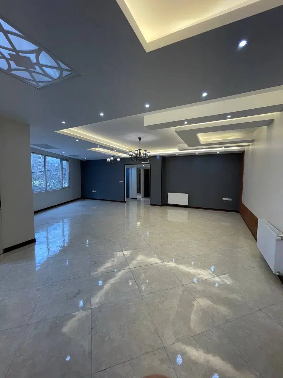 ۱۶۰ متر ۳ خواب سالن پرده خور فول ویو ابدی شهرک نفت