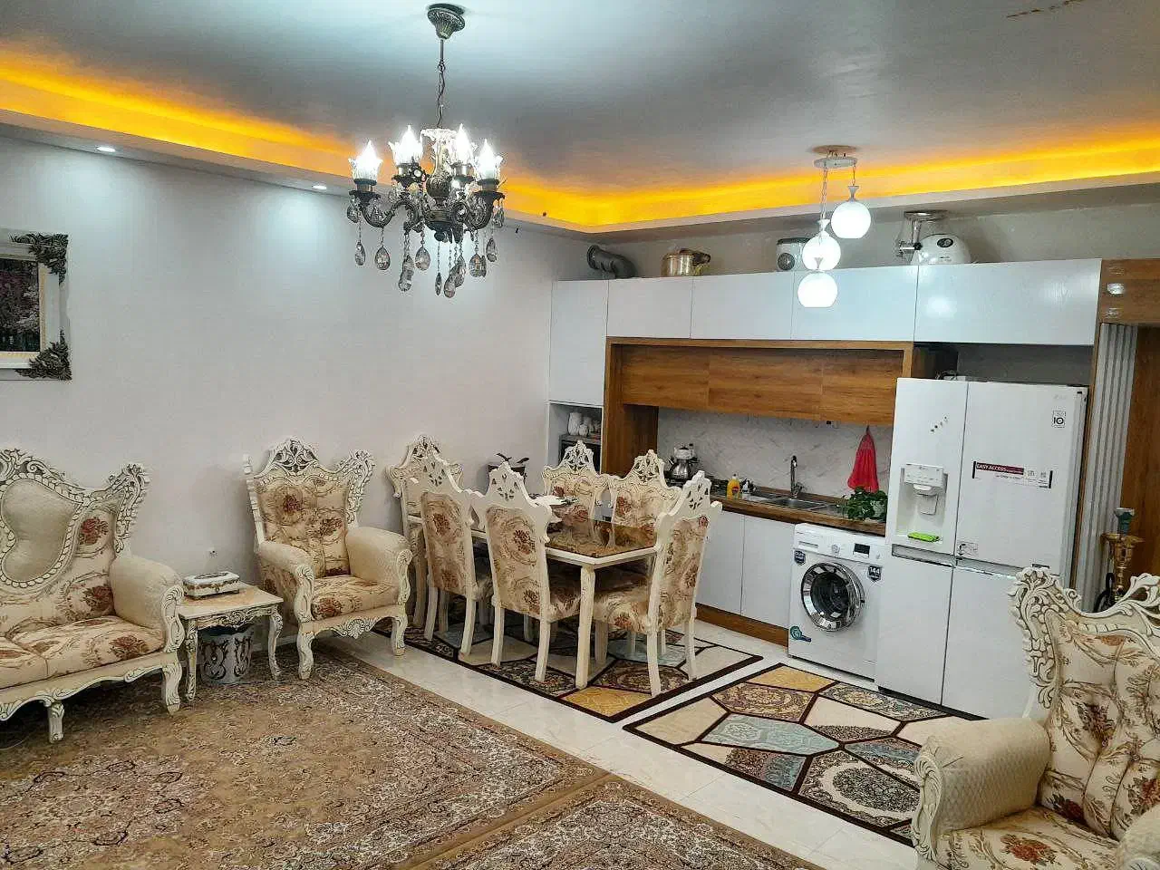 مبل و میز نهار خوری تمیز|مبلمان خانگی و میز عسلی|فشم, |دیوار