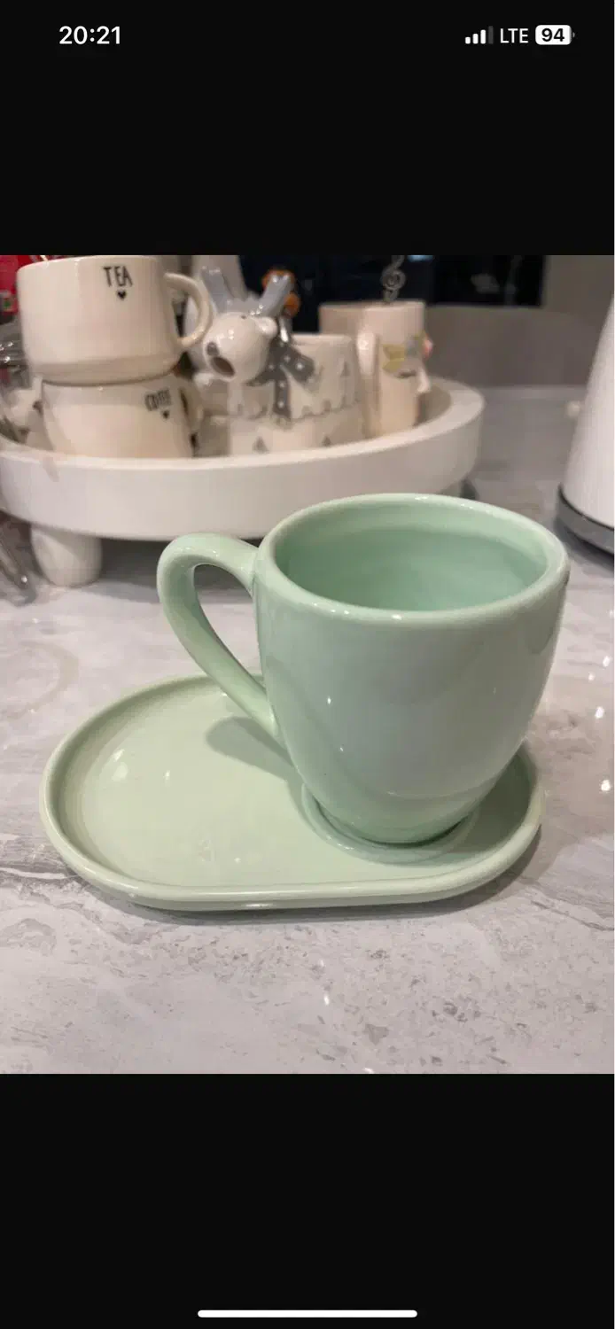 ماگ با نلبکی|ظروف سرو و پذیرایی|تهران, اختیاریه|دیوار