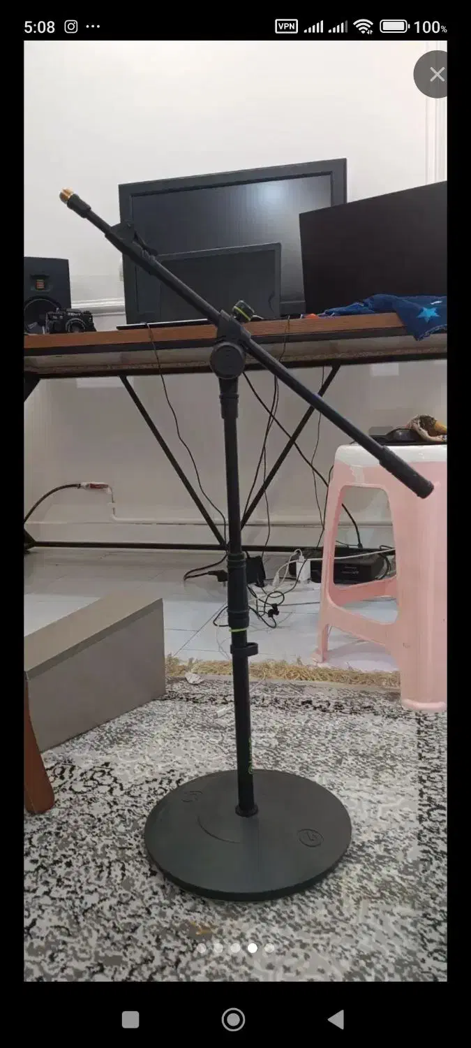 پایه میکروفون قلمی  Gravity درحد|آلات موسیقی|تهران, استاد معین|دیوار