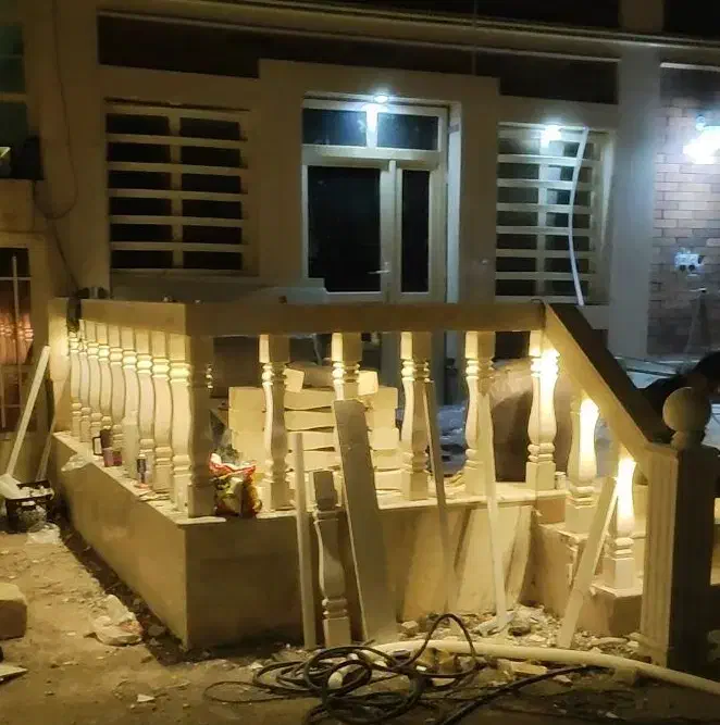 نمای سرامیک طرح سنگ|مصالح و تجهیزات ساختمان|بم, |دیوار