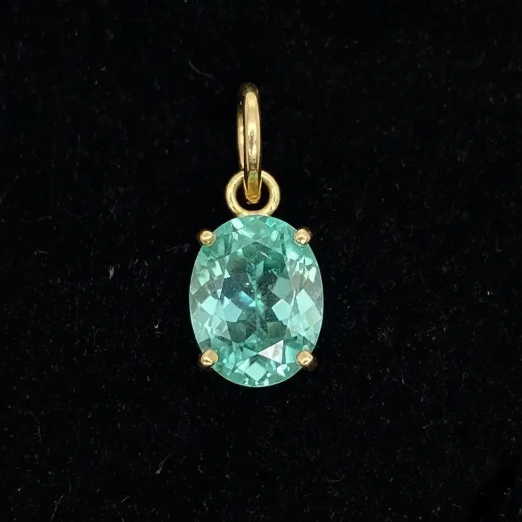 زمرد زامبیا ۲/۵قیراط|جواهرات|شیراز, آبیاری|دیوار