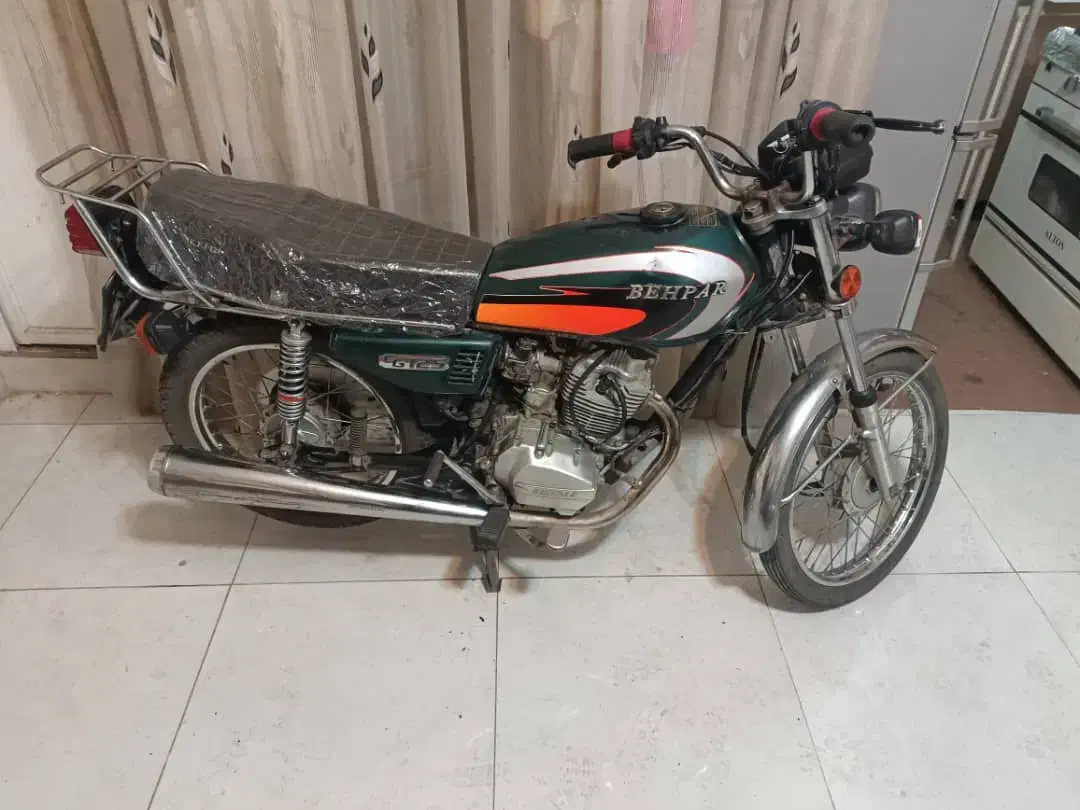 موتور هندا بهمراه ۱۲۵ مدل ۱۴۰۱|موتورسیکلت|مشهد, نکاح|دیوار