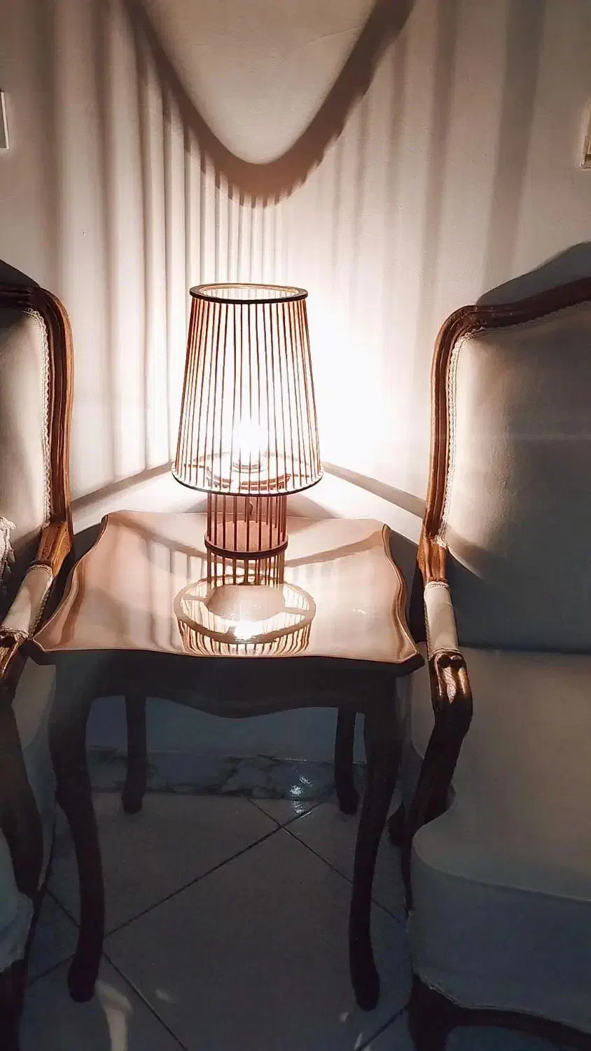 آباژور چوبی|چراغ خواب و آباژور|شهریار, شهریار|دیوار