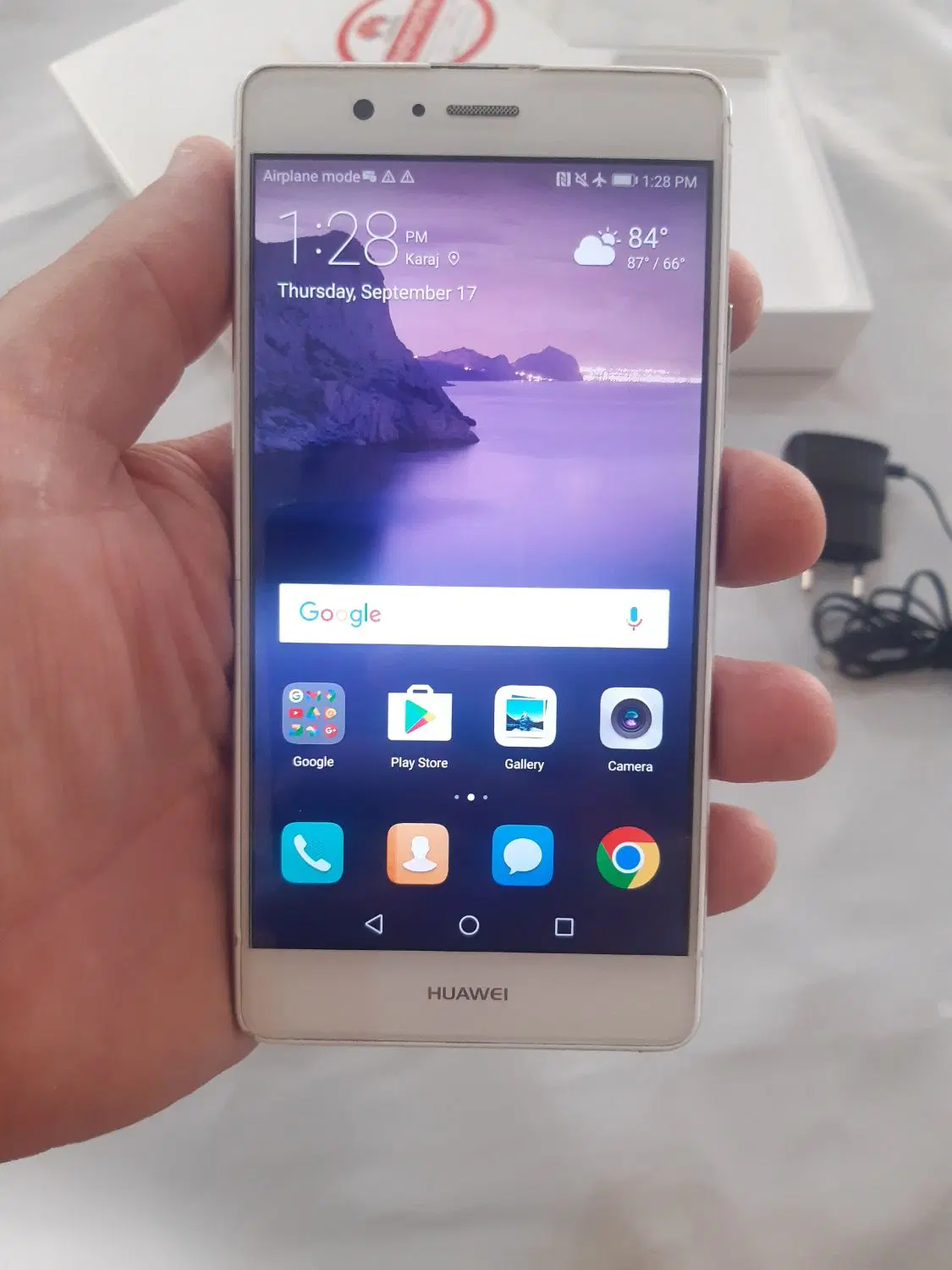 گوشی هوآوی P9 lite سفید کاملا سالم و تمیز|موبایل|کرج, شهرک بهارستان|دیوار