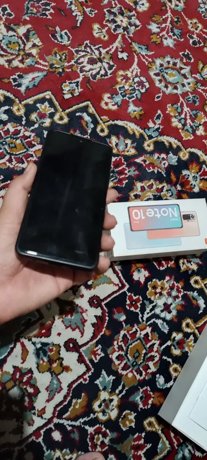 گوشی موبایل شیائومی نوت10 پرو 128 گیگ مشکی کم کار|موبایل|تهران, جوادیه تهرانپارس|دیوار