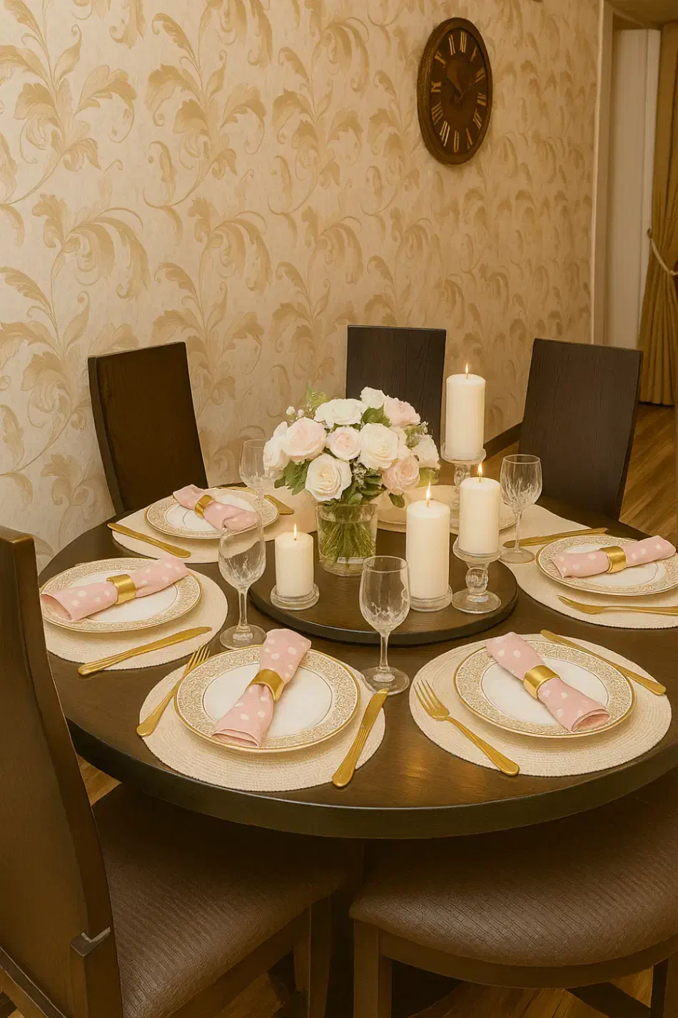 میز نهار خوری|میز و صندلی غذاخوری|تربتحیدریه, قائم|دیوار