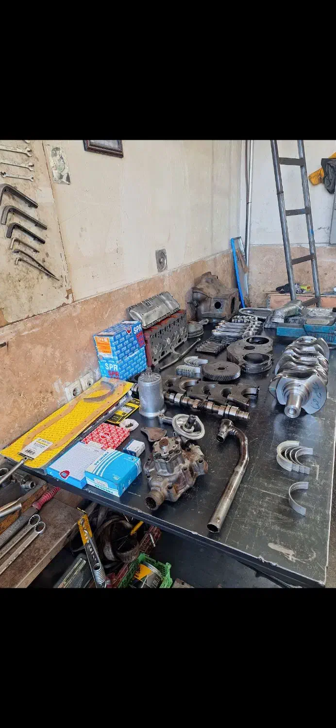 موتور کامل خاور بنز|قطعات یدکی و لوازم جانبی|اردبیل, |دیوار