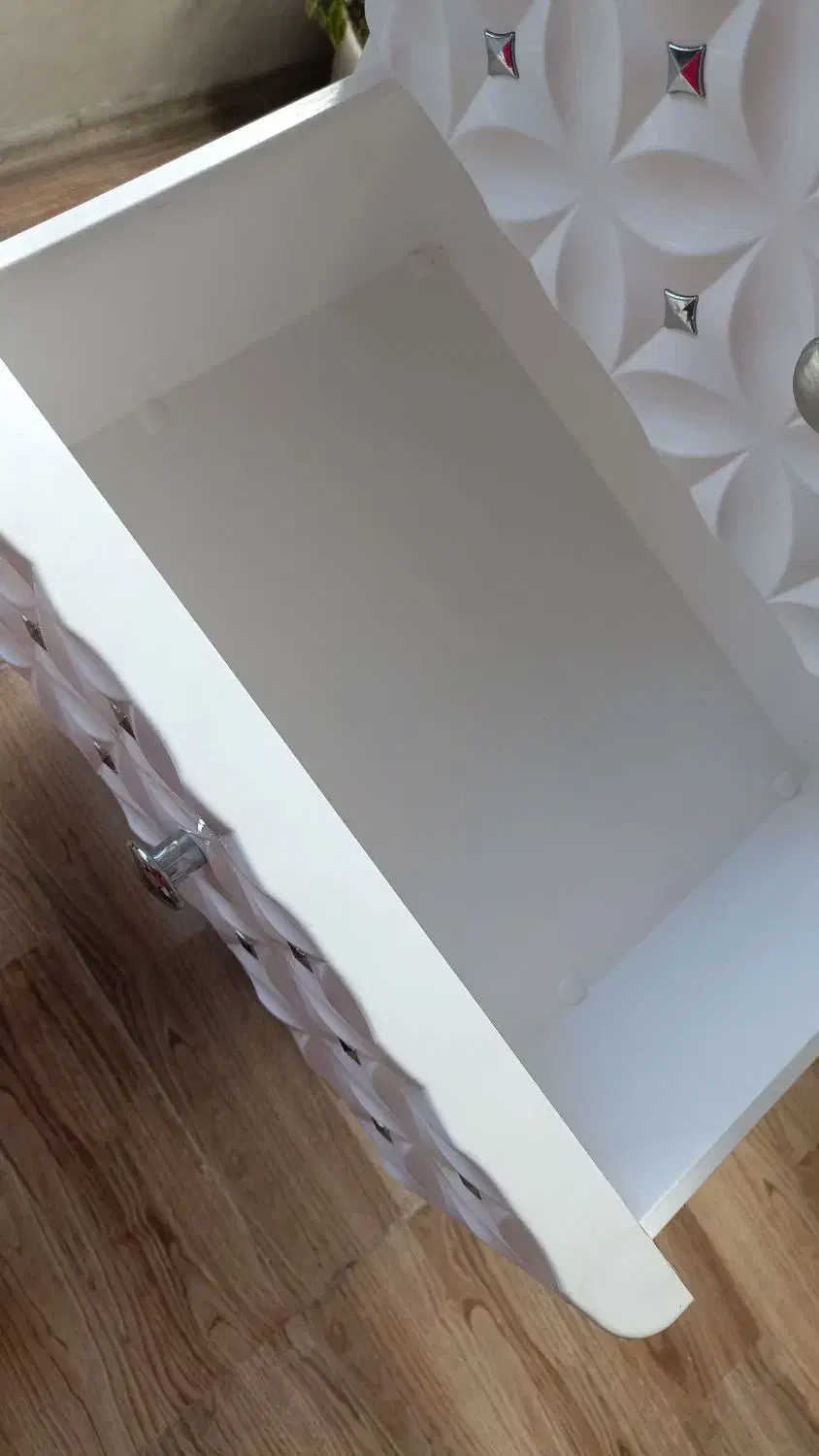 باکس سفید چهارطبقه|کتابخانه، شلف، قفسههای دیواری|ایلام, |دیوار