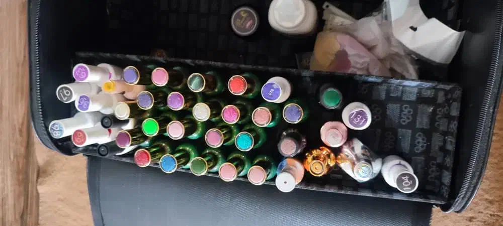 وسایل کاشت ناخن|آرایشی، بهداشتی، درمانی|دزفول, |دیوار