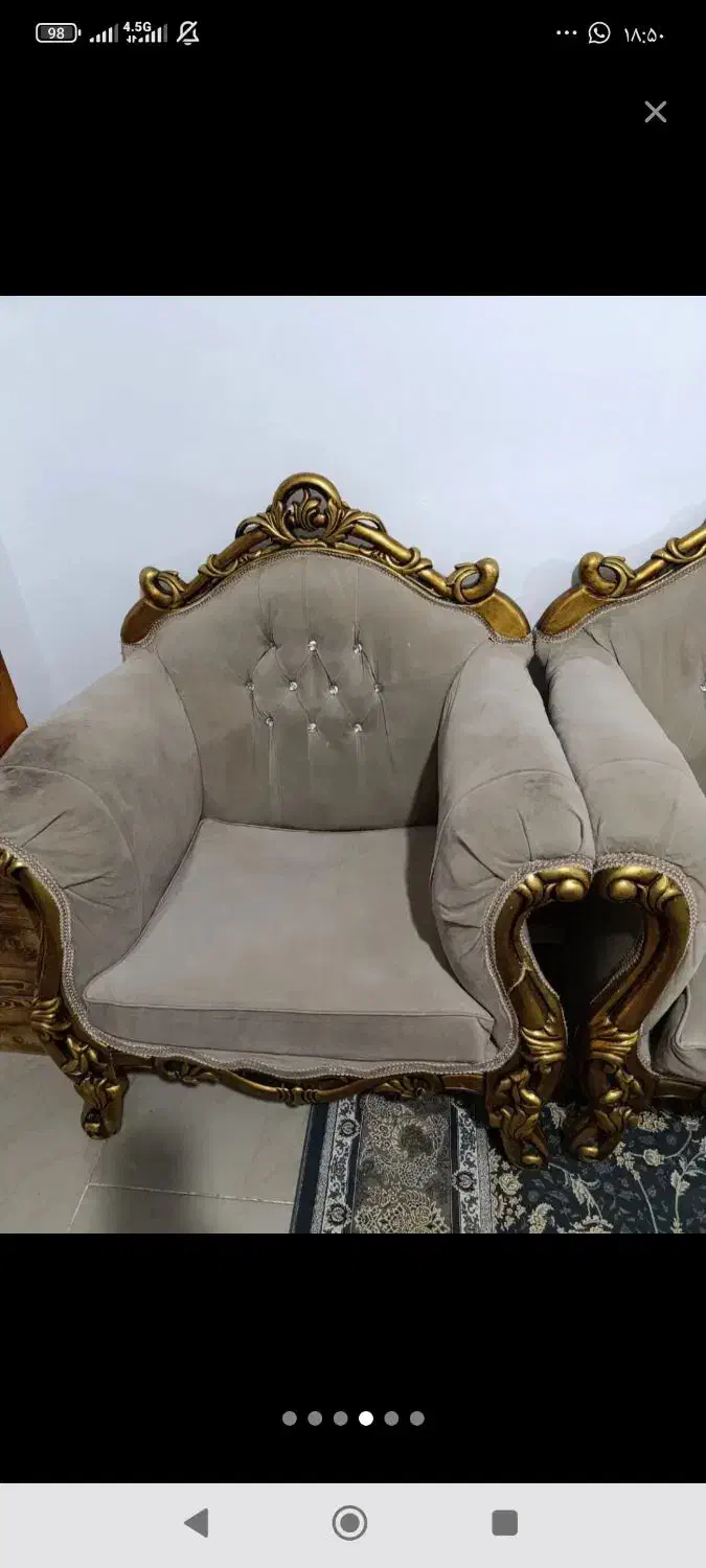 مبل پنج نفره|مبلمان خانگی و میز عسلی|فردیس, فرامرزیه|دیوار