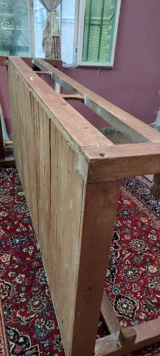 تخت کامل چوبی|تخت و سرویس خواب|تهران, راه آهن|دیوار