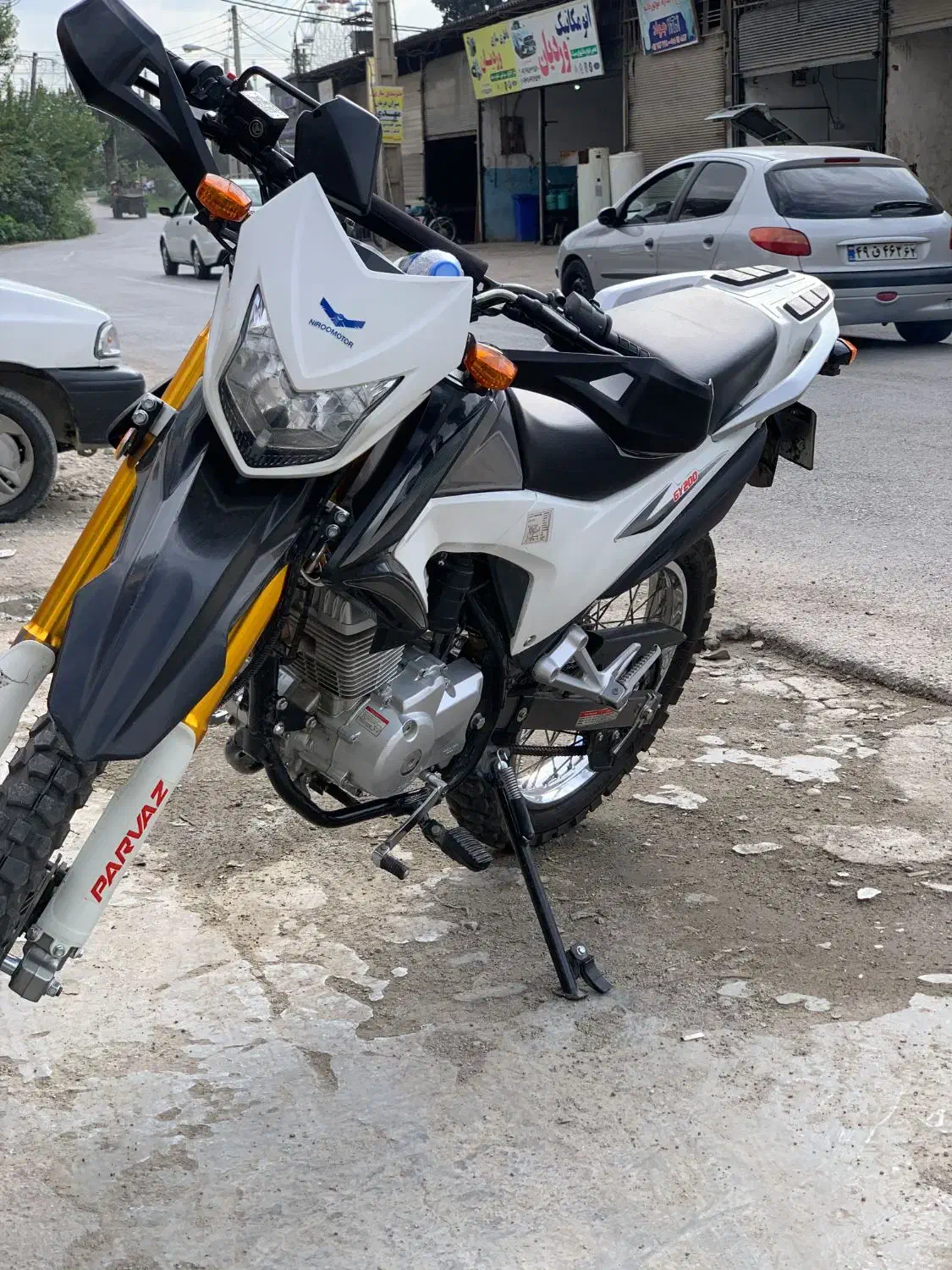 موتور تریل پرواز|موتورسیکلت|ساری, |دیوار