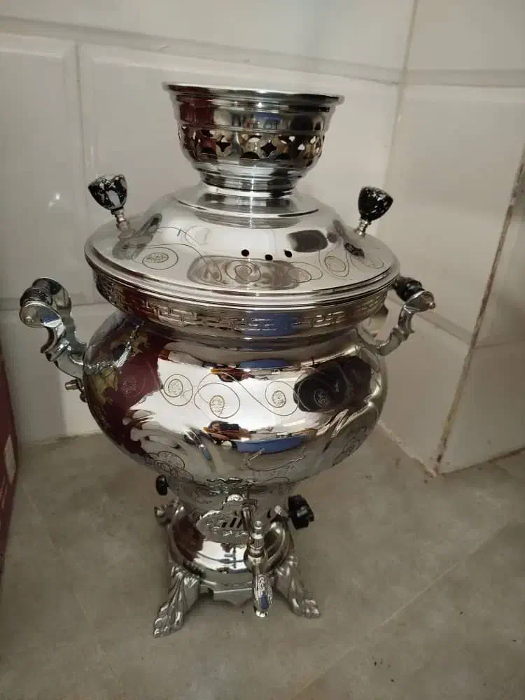 سماور اکبر برادارن 8لیتری|سماور، چای‌ساز، قهوه‌ساز|نهاوند, |دیوار