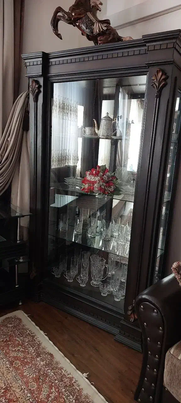 بوفه چوبی|بوفه، ویترین، کنسول|خوی, |دیوار