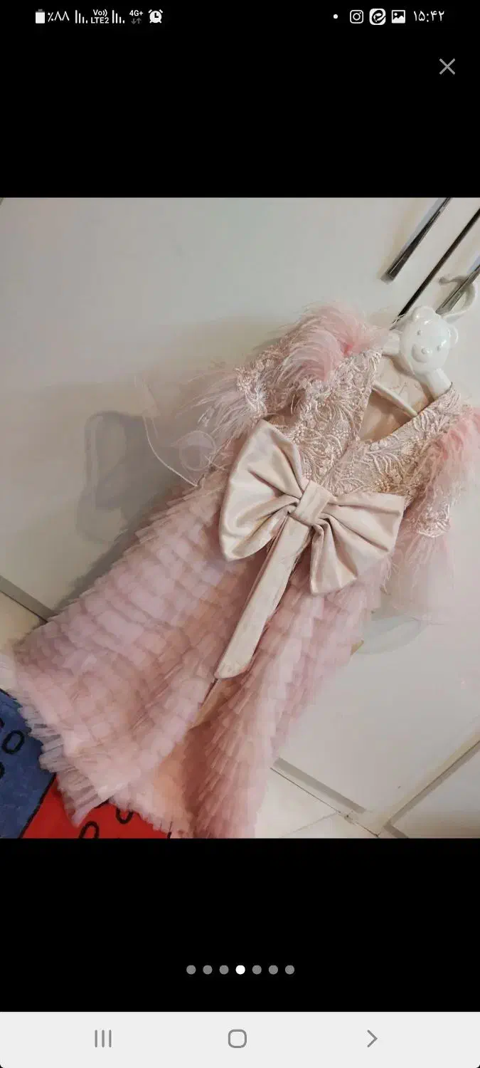 پیراهن مجلسی دخترانه|کفش و لباس بچه|مشهد, آبکوه|دیوار