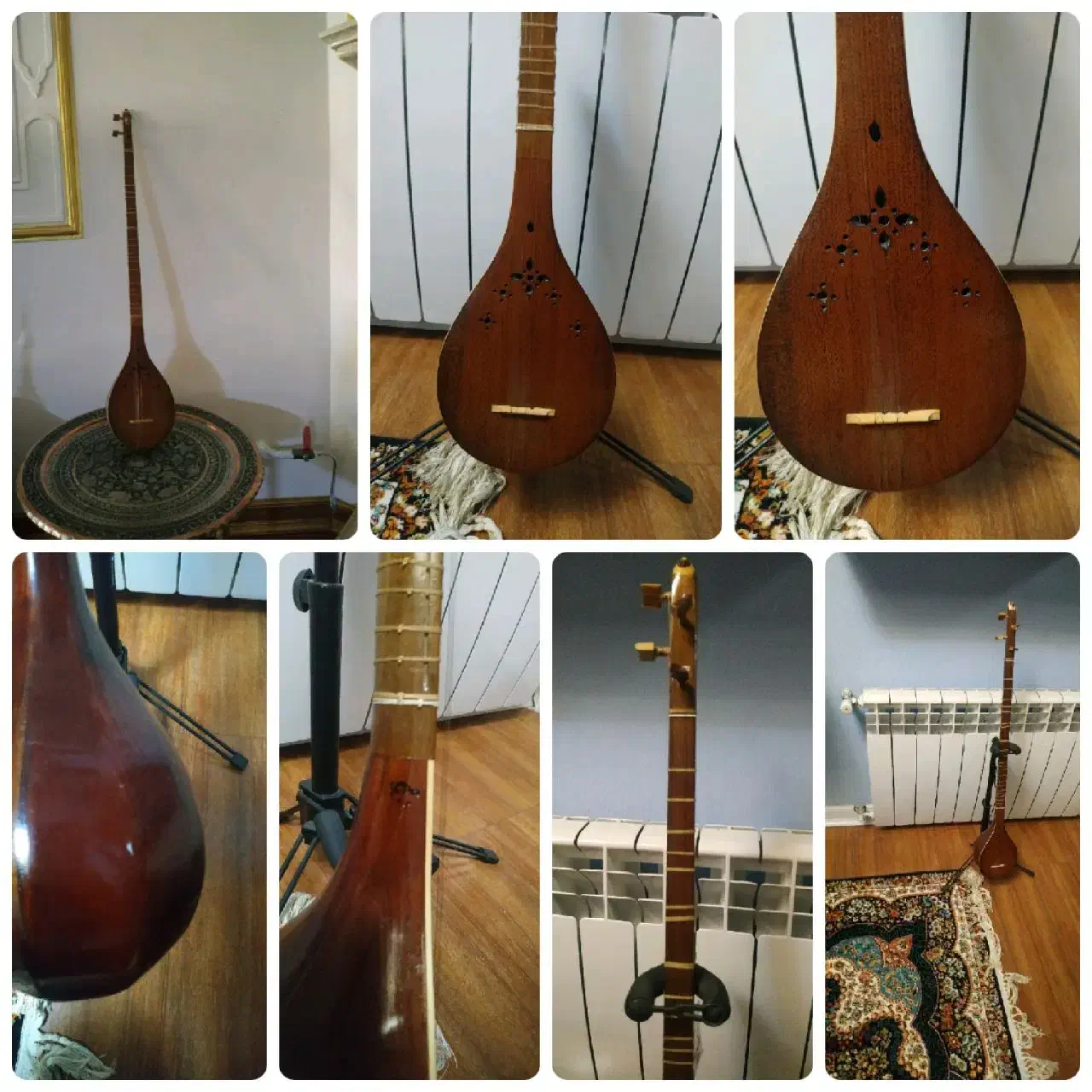 سه تار مهر دار|سازهای سنتی|هشتگرد, فاز ۱ مهستان|دیوار