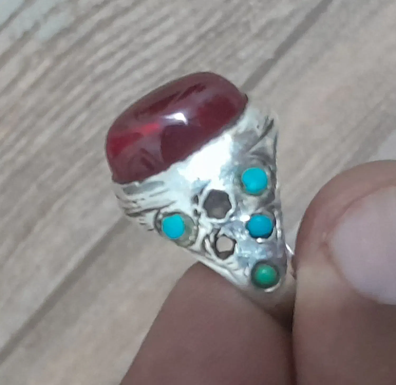 چند تا انگشتر نقره|جواهرات|کرمان, |دیوار