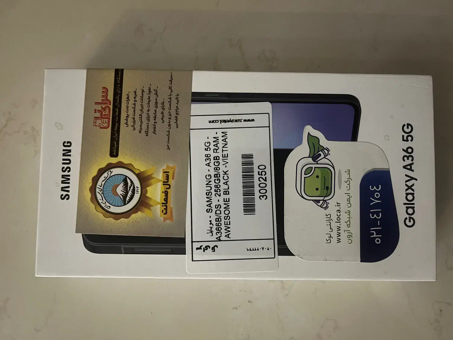 گوشی سامسونگ A36 با حافظه 256 گیگ|موبایل|کرج, مهرویلا شمالی|دیوار