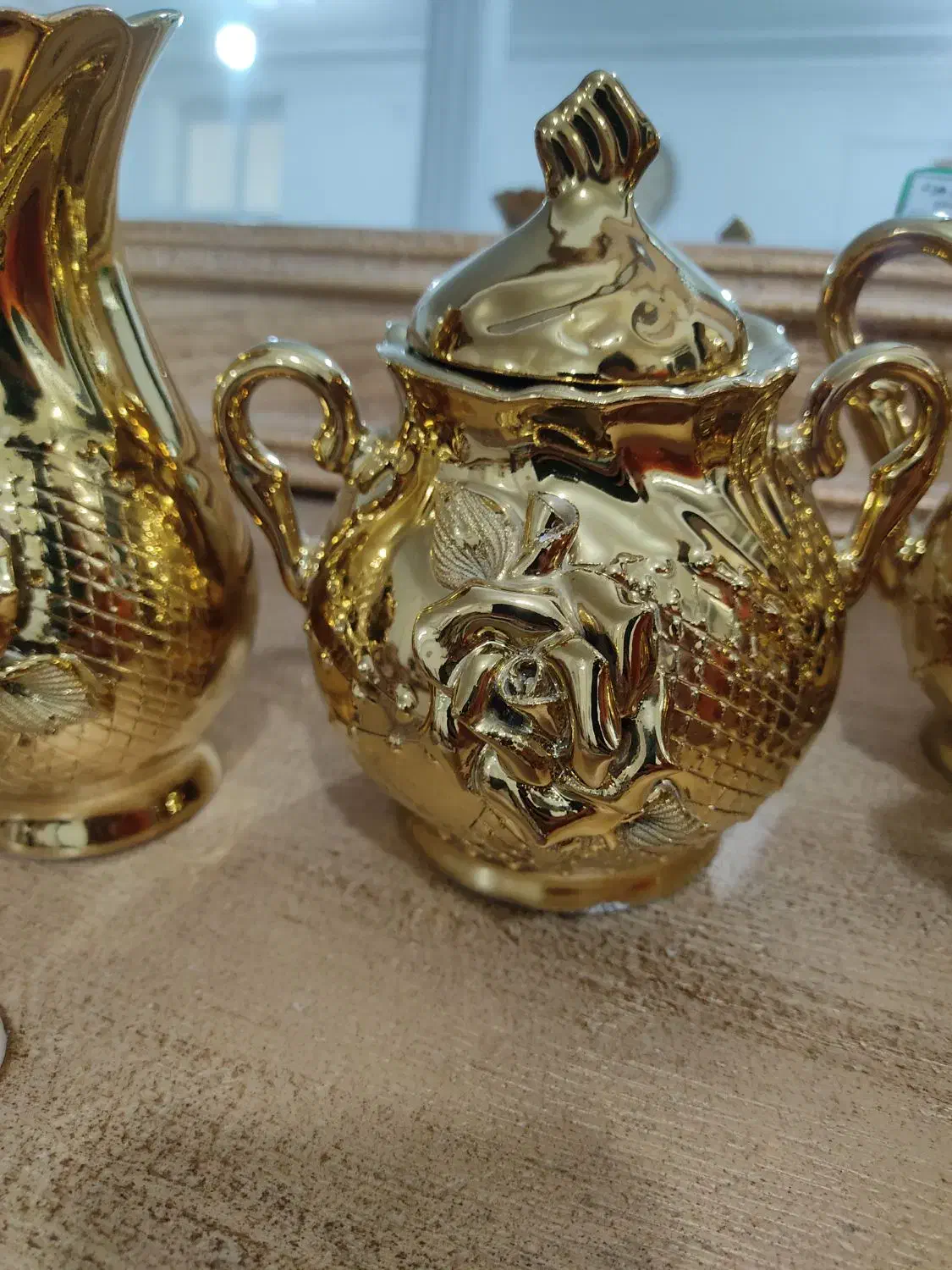 سرویس کامل صبحانه خوری|ظروف سرو و پذیرایی|قره ضیاالدین, |دیوار