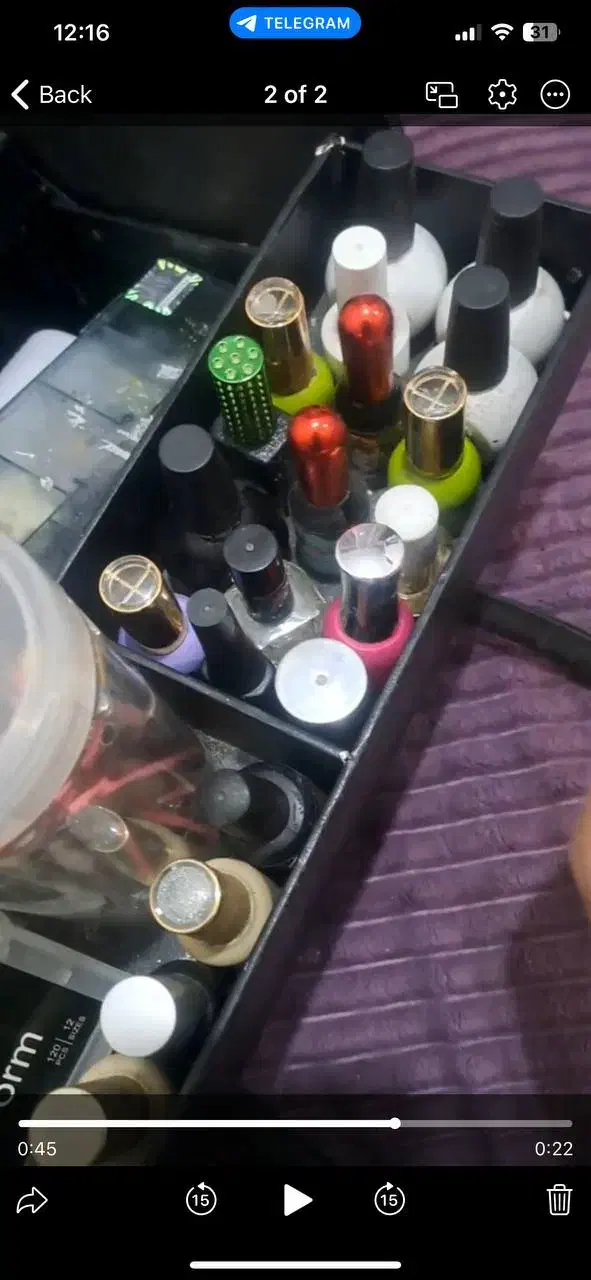 فروش فوری یکجای وسایل ناخن|آرایشی، بهداشتی، درمانی|تهران, ابوذر|دیوار