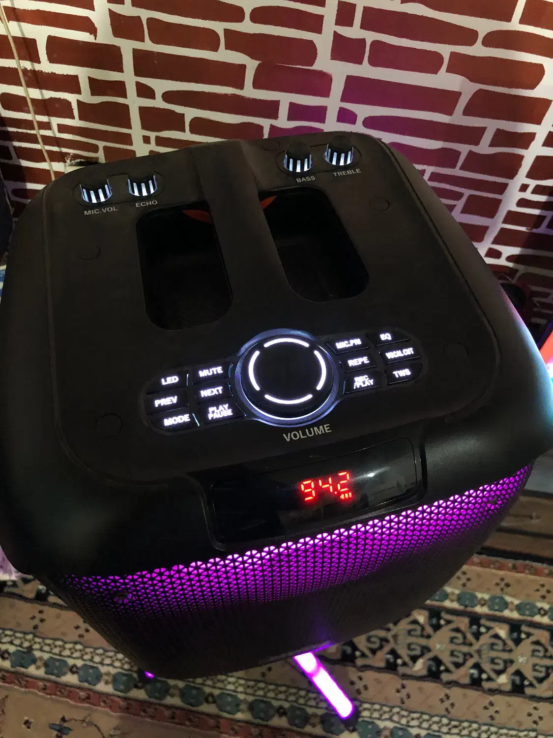 اسپیکر شارژی نو نو|پخشکننده همراه|دزفول, |دیوار