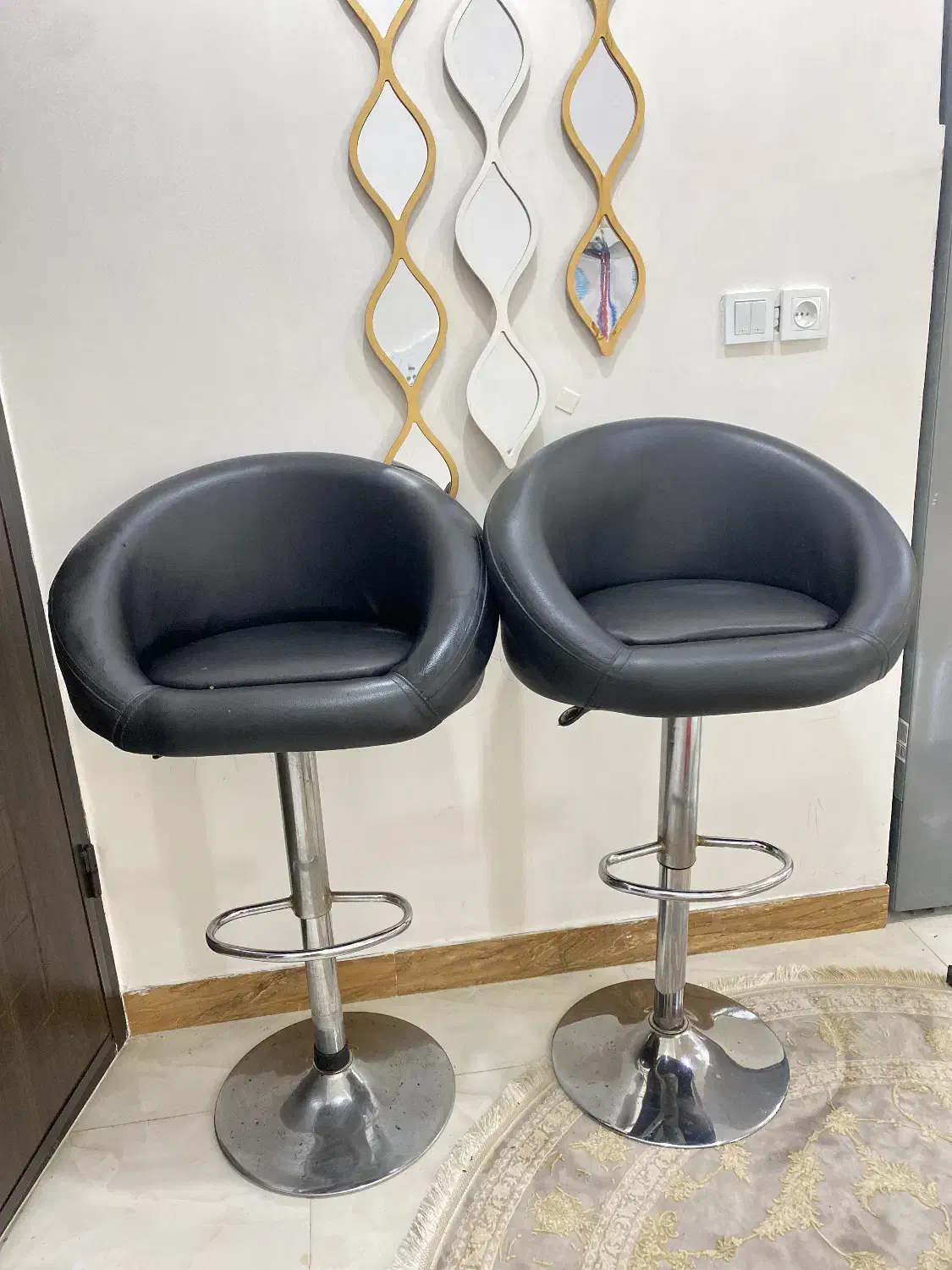 صندلی جک دار اپن دو عدد|صندلی و نیمکت|رشت, حسین آباد|دیوار