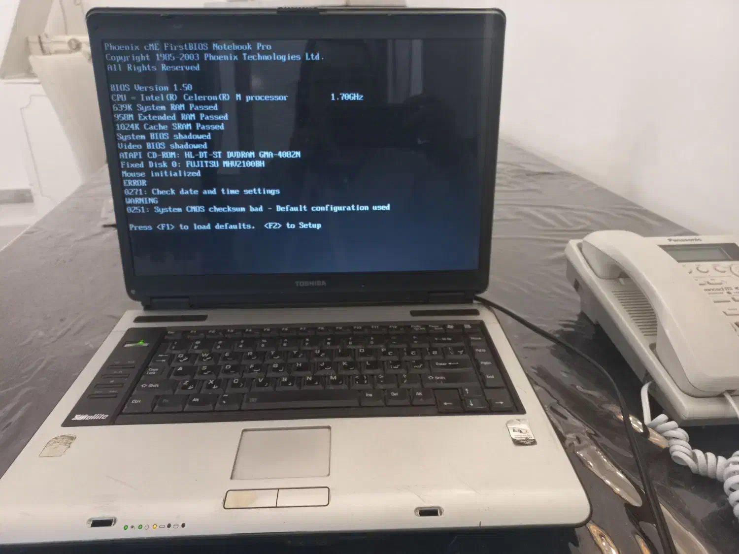 لپ تاپ توشیبا ـPSAA2U|رایانه همراه|کرج, باغستان|دیوار