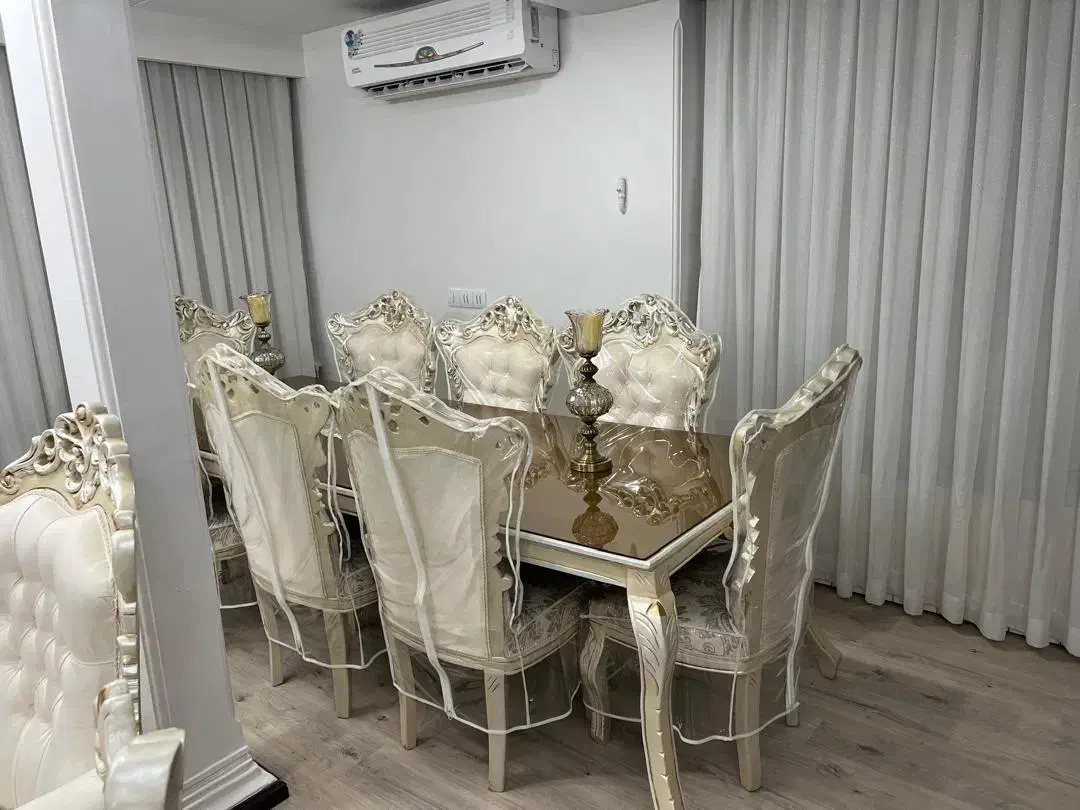 میز مبل سلطنتی به همراه نهار خوری|مبلمان خانگی و میز عسلی|فردیس, دهکده|دیوار