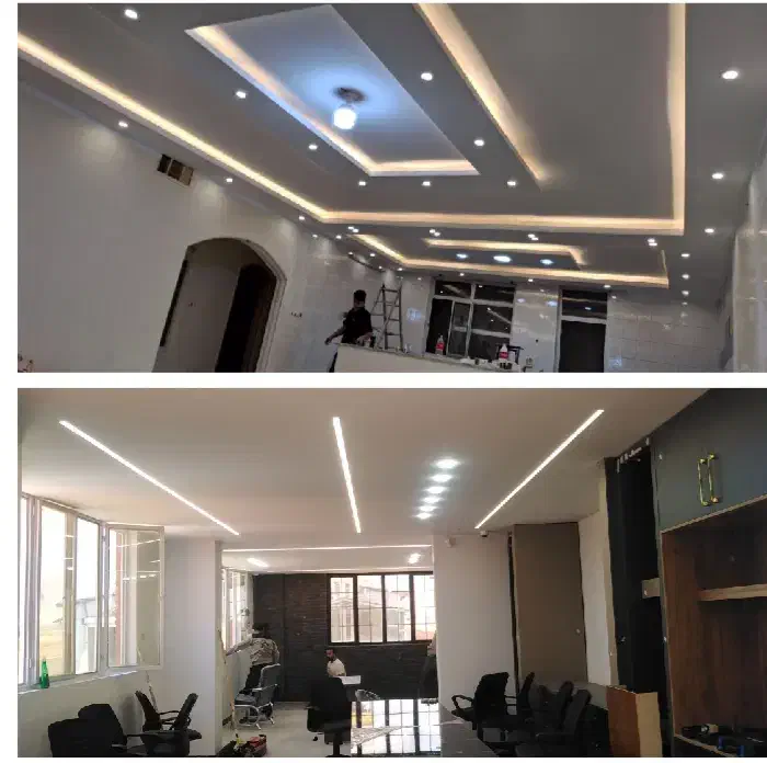 مشاوره واجرای کناف ،تایل ،pvc(دکوراسیون داخلی)|خدمات پیشه و مهارت|نیشابور, شهرک فرهنگیان|دیوار