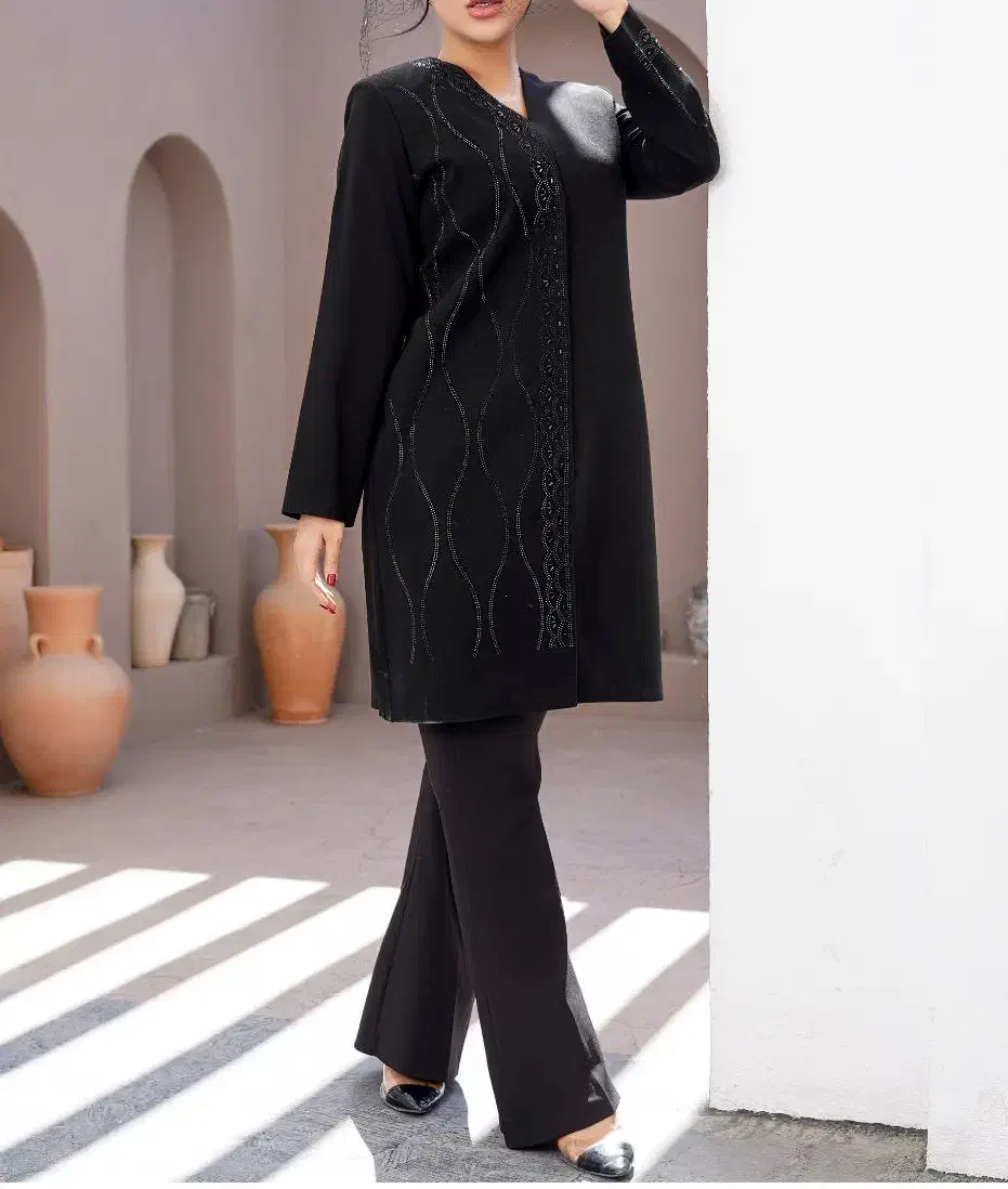 مانتو کرپ مجلسی سایز بزرگ ۵۶ تا ۶۶|لباس|مشهد, گلشور|دیوار